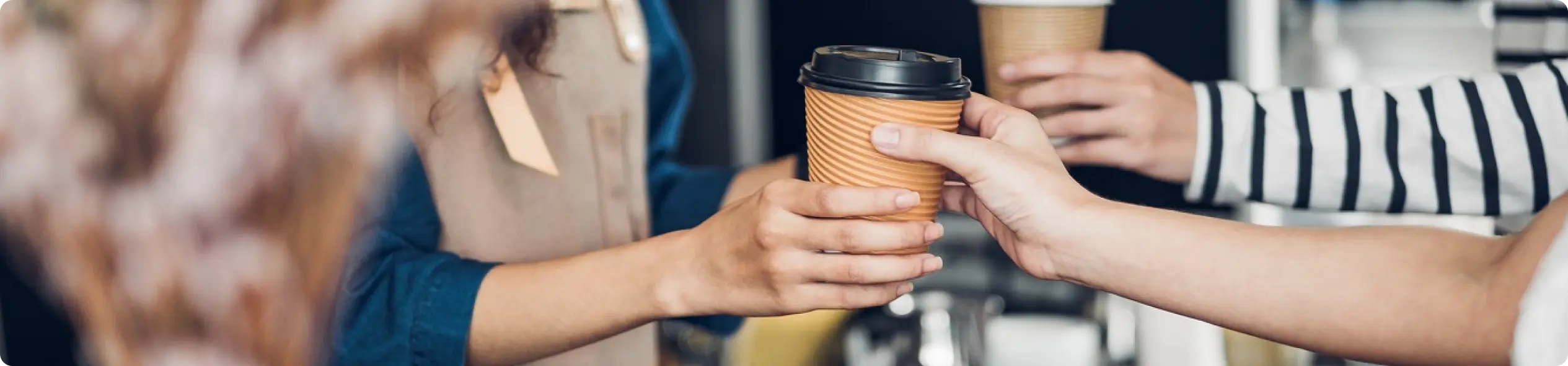 Any store with a coffee counter